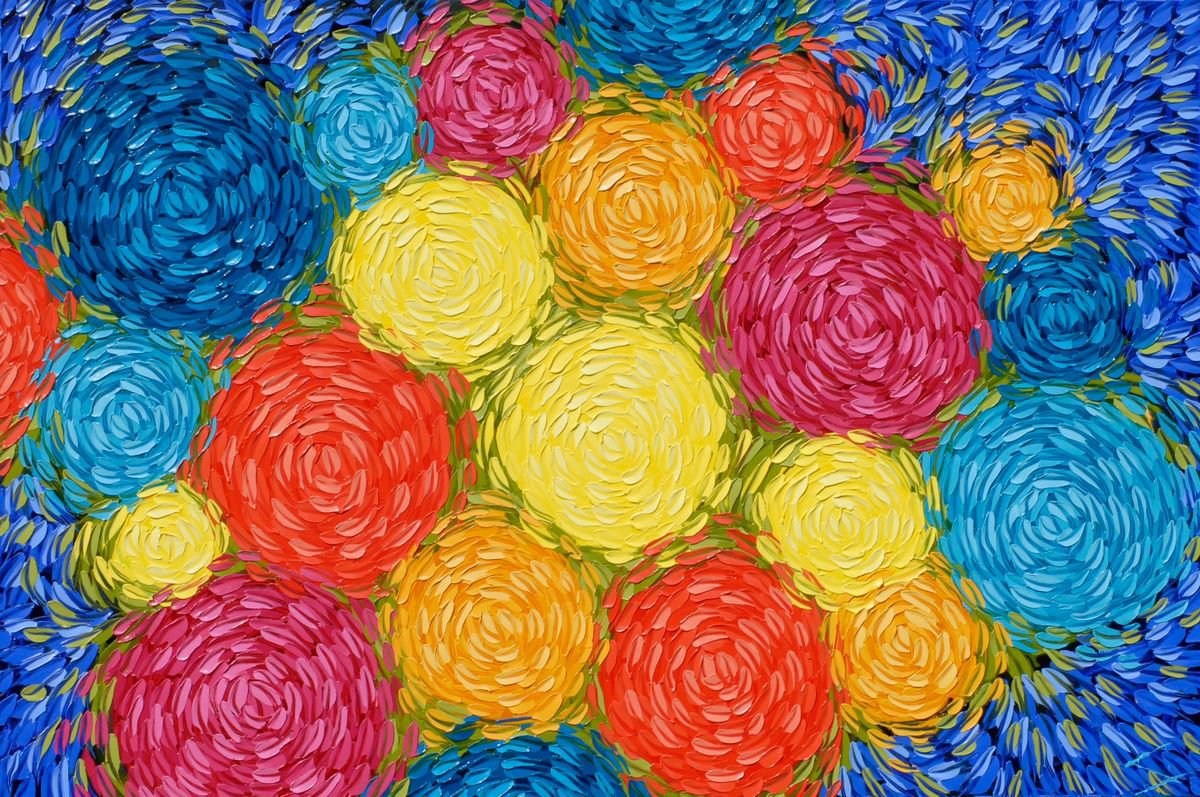 More Happy By Bill Stone, 72 X 48, Artwork For Sale On Artfinder