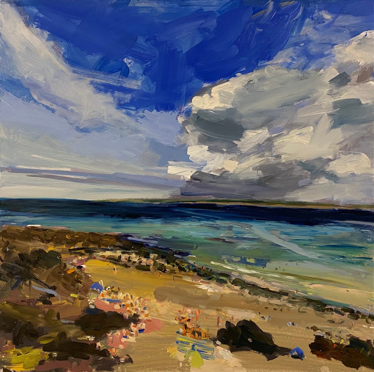 Bamaluz Beach, St Ives by Andrew Field