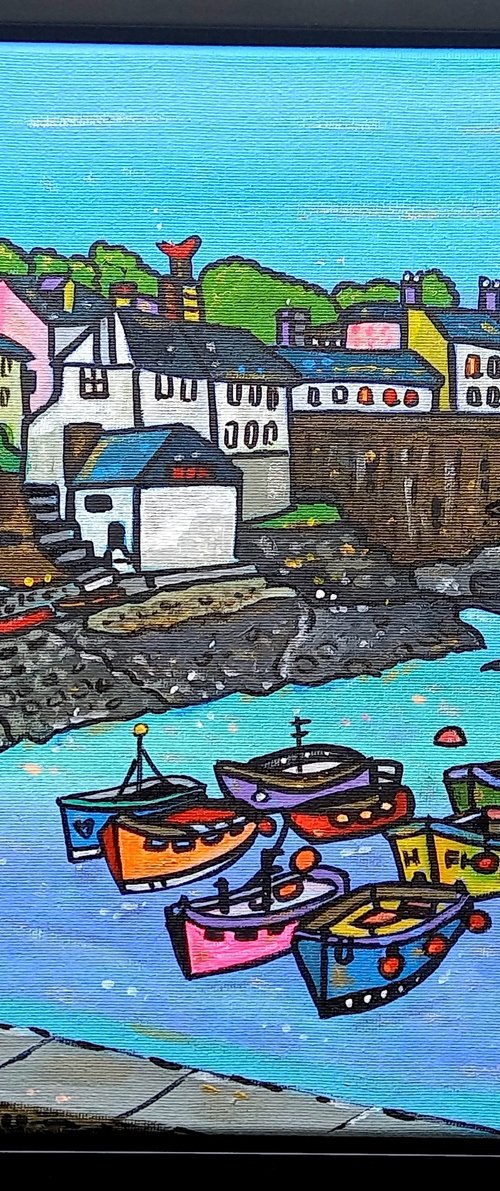 Coverack in a parallel Cornwall by Maria Luisa Azzini
