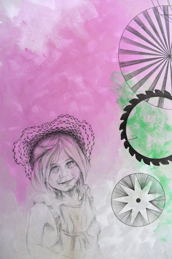 La bambina dai disegni magici