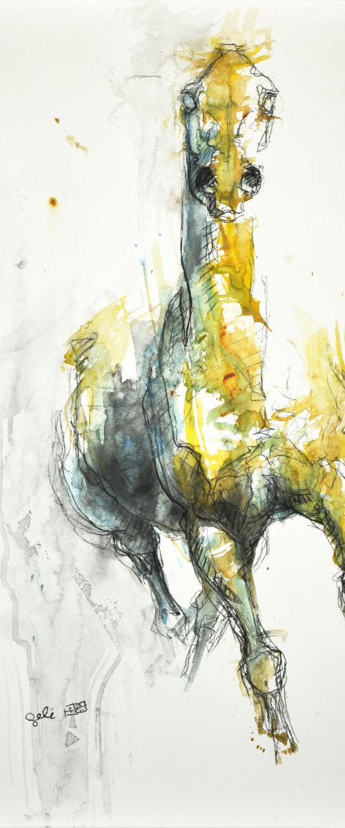 Equine Nude 53t by Benedicte Gele