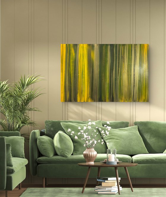 Echoes of Fire 80x120x2 cm