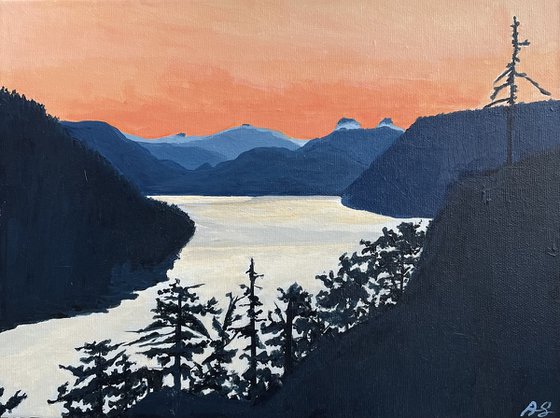 Twilight, Vancouver Island