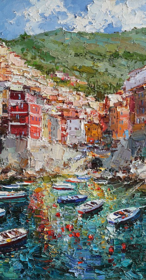 Riomaggiore, Cinque terre by Anastasiia Valiulina