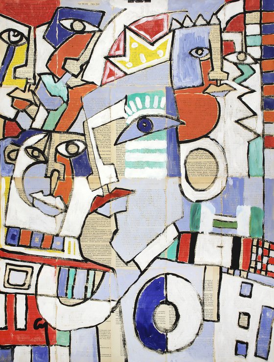Abstract faces 01