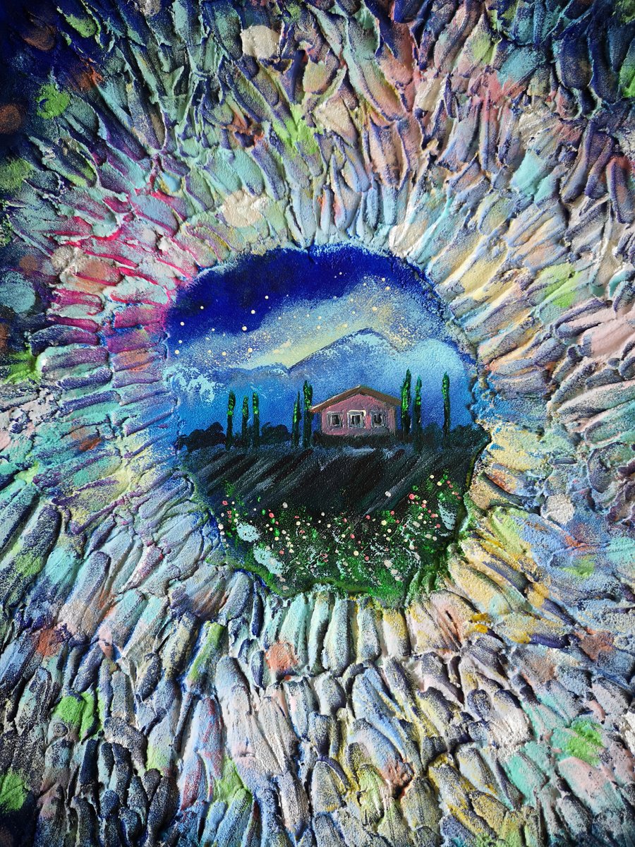 Impressionistic Painting , Bedtime Story By Jelena Nova, 12 X 15, Artwork For Sale On Artfinder