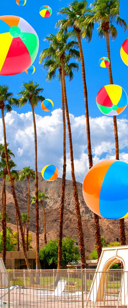 ITS RAINING BEACH BALLS by William Dey