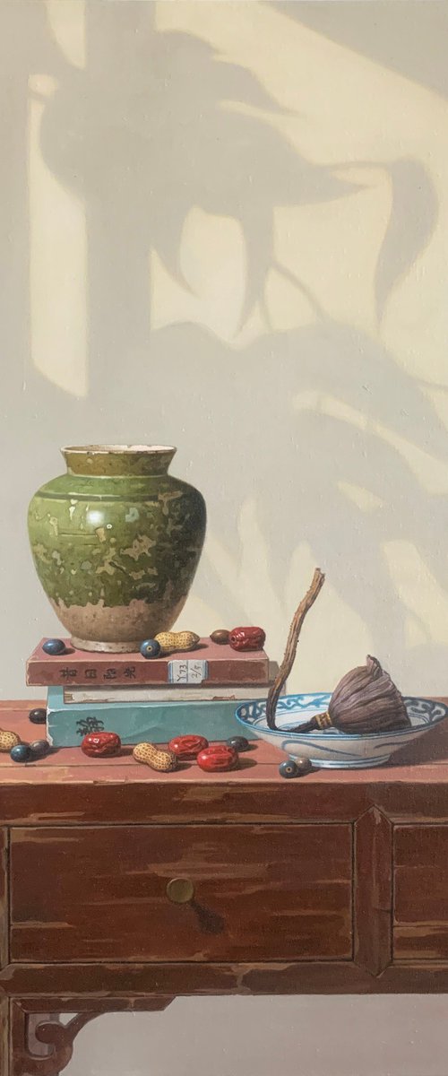 Still life:zen art c120 by Kunlong Wang