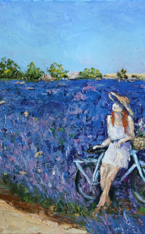 Lavender ... Provence ... by Salana Art Gallery