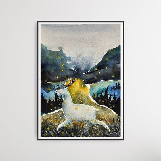 White Deer(small)