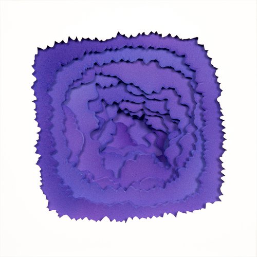 Purple Aura Vibration by Olga Skorokhod