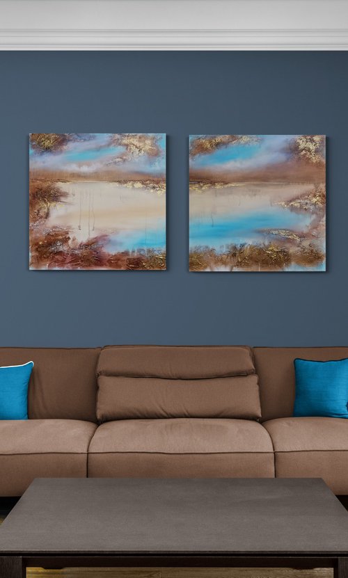 "Golden Shore" Serie by Vera Hoi