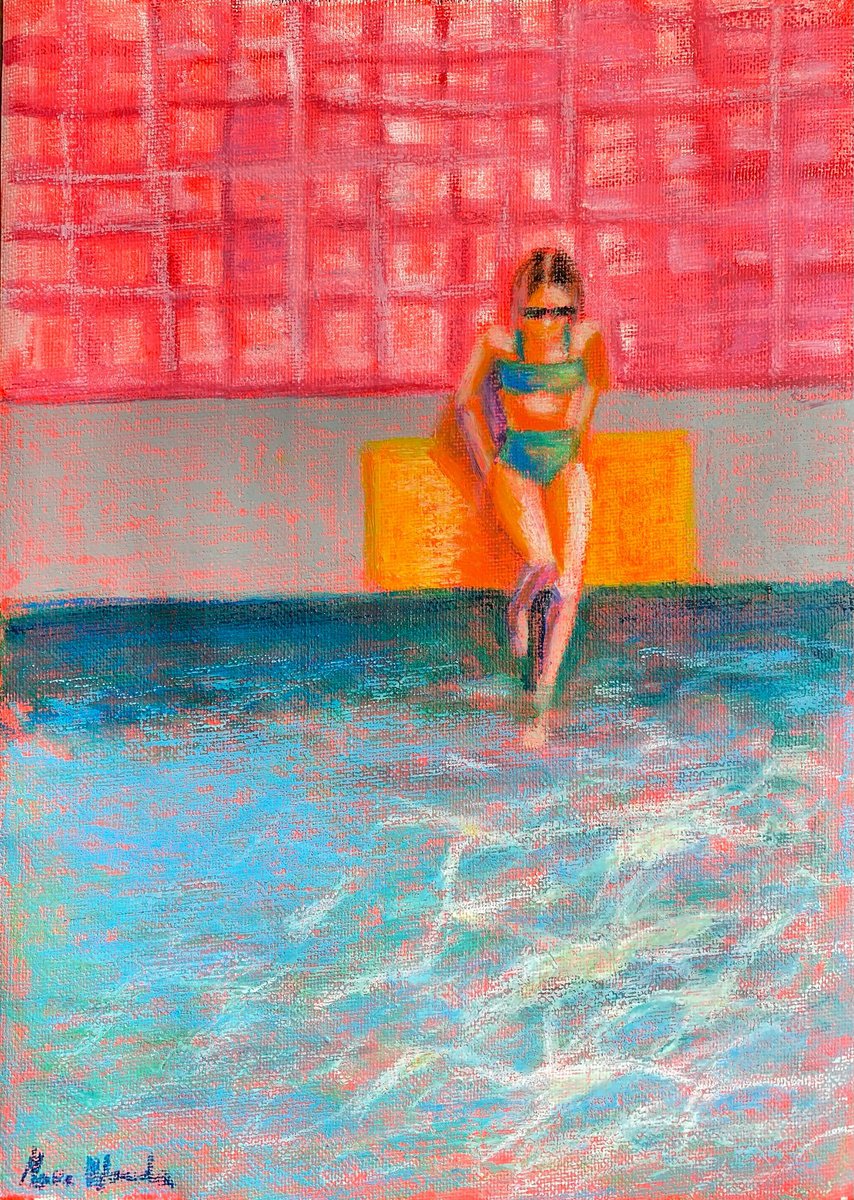 The swimming pool by Mara Wanda