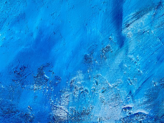 Atlantic crossing XXL No. 5221 Abstract in blue
