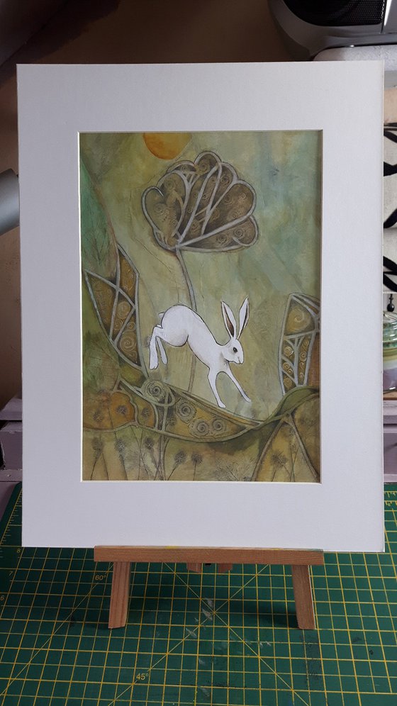 Hare with Standing Stones