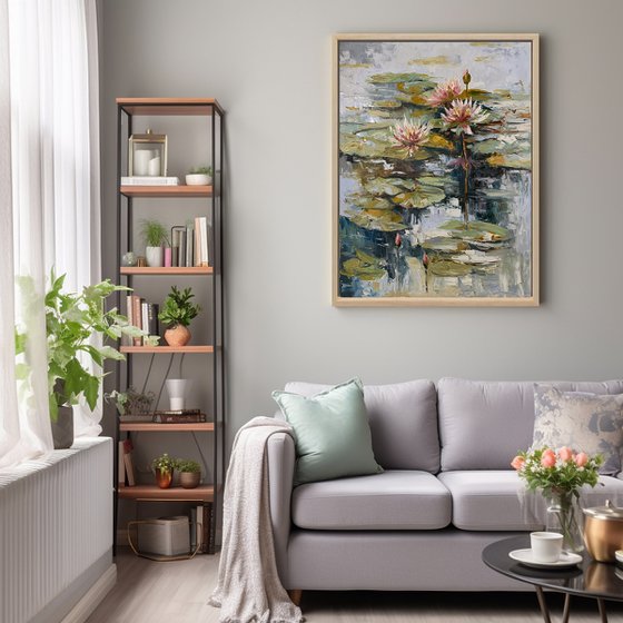 Echoes of Water Lilies.