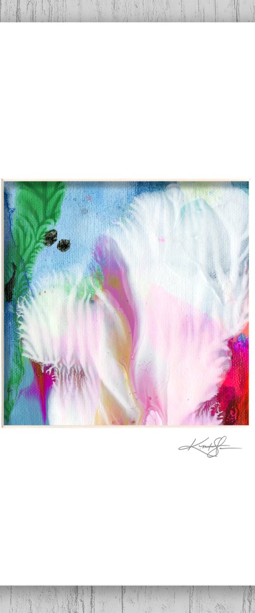 Flowering Euphoria 13 - Floral Abstract Painting by Kathy Morton Stanion by Kathy Morton Stanion