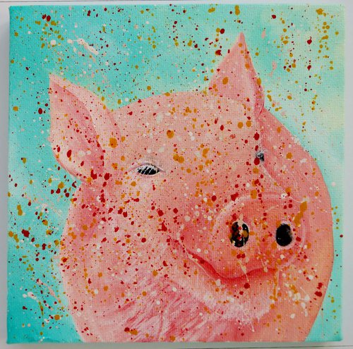 "Mr Pig" by Rebecca  Mclean