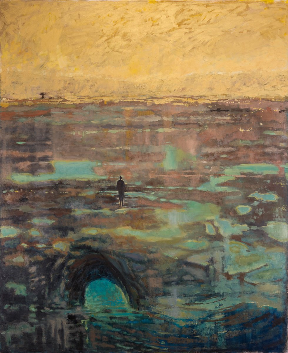Bridge By Ron Cooper, 55 X 67, Artwork For Sale On Artfinder