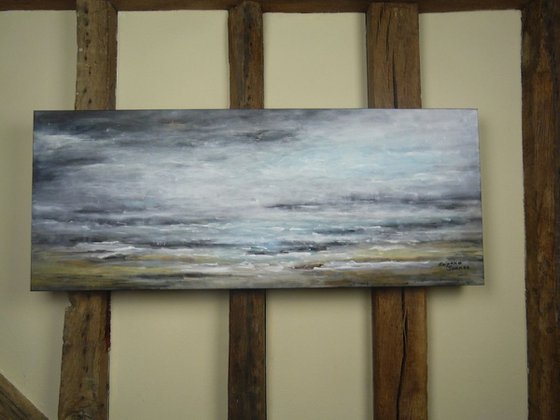 Beach  (Large, Panoramic, 100x40cm)