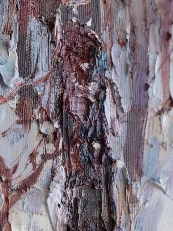 Winter Pine Forest at Dusk