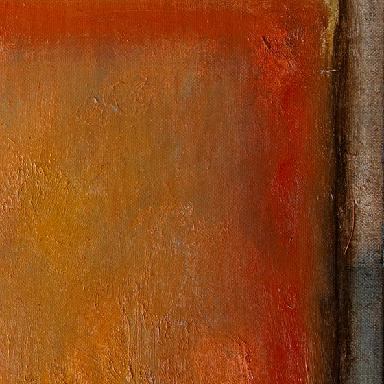 Mountain Field; Orange