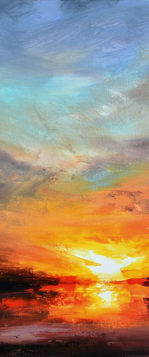 "Burned Evening" by Ivan  Grozdanovski