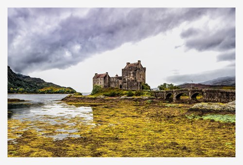 Eilean Donan Castle Southside - Kyle of Lochalsh Western Scottish Highlands by Michael McHugh