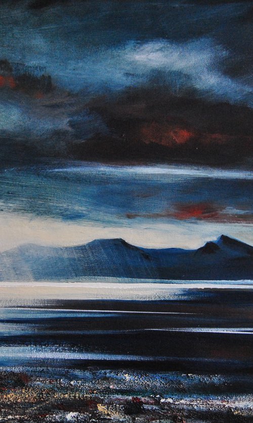 Rassay from Skye by Ian macphie