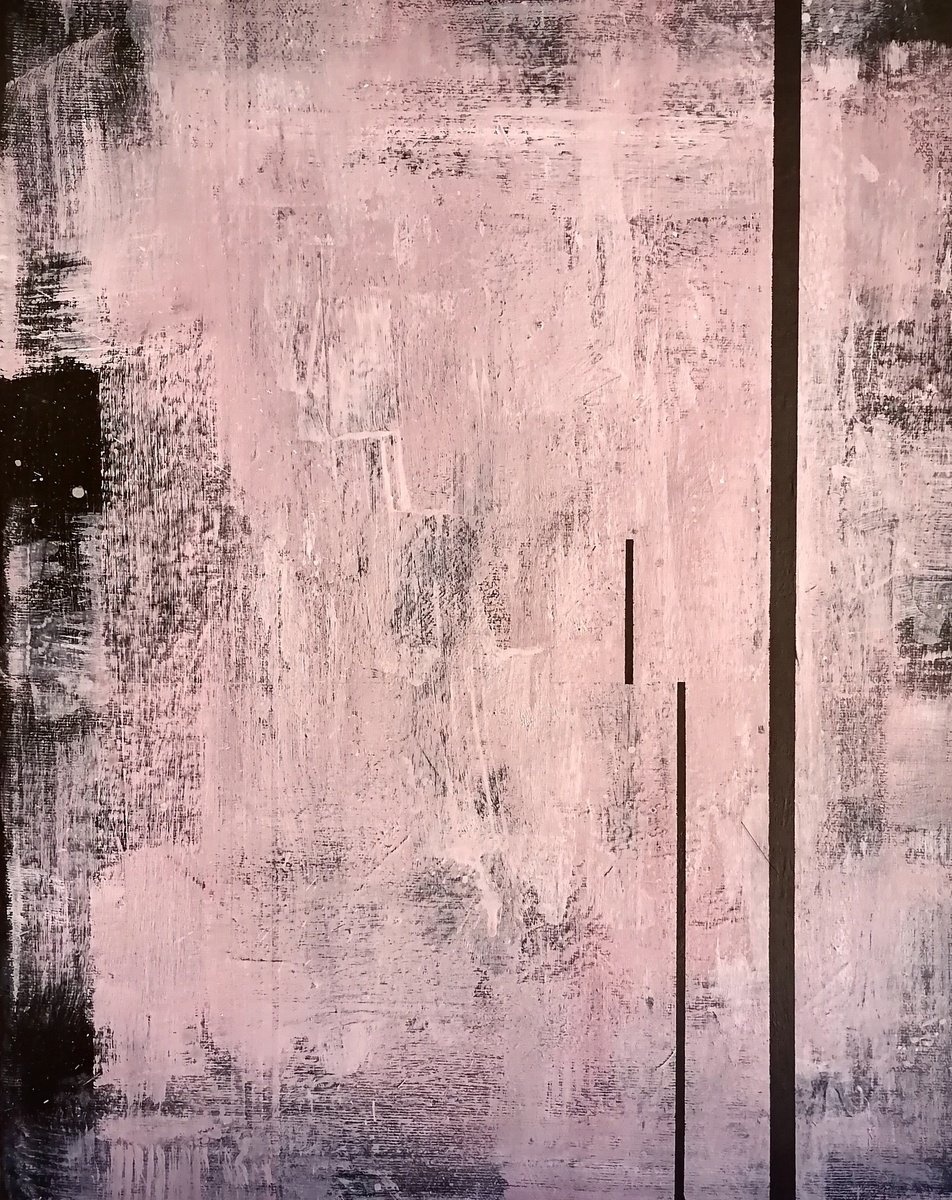 Abstract Acrylic Painting By Alex Munzone, 16 X 20, Sequences 08, Original Artwork