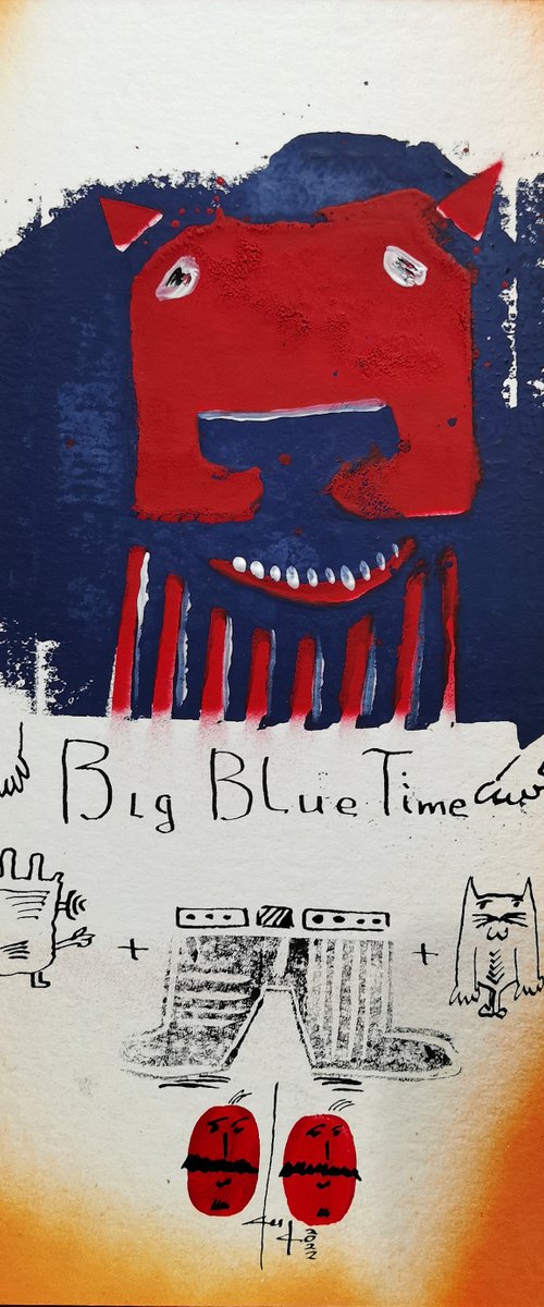 Big blue time by Gurgen Arutunyan