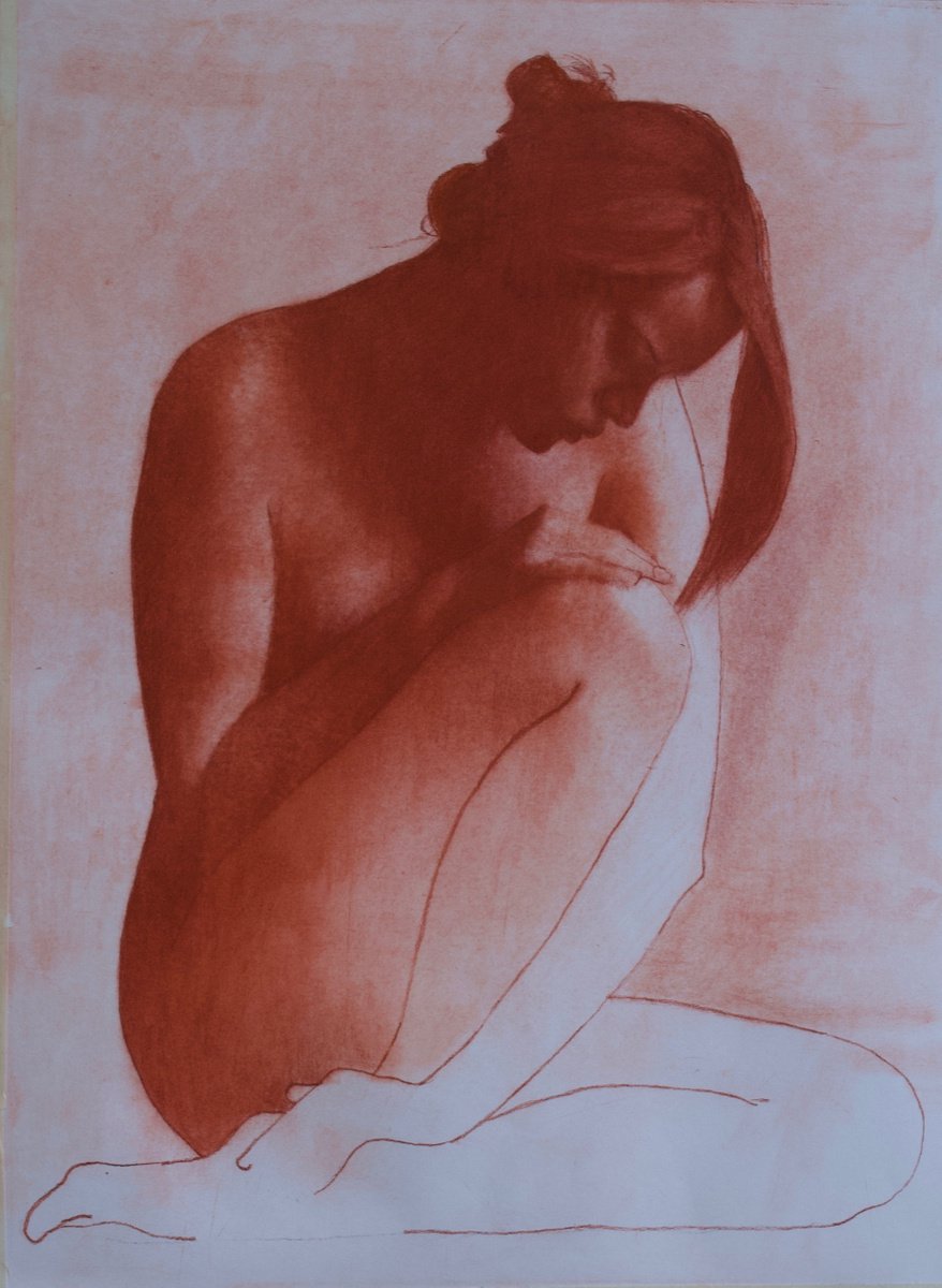 Impressionistic Pastel Drawing , Wish By Patrick Palmer, 13 X 18, Artwork For Sale On Artfinder