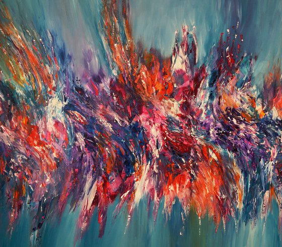 Slim: Turquoise Abstraction 1