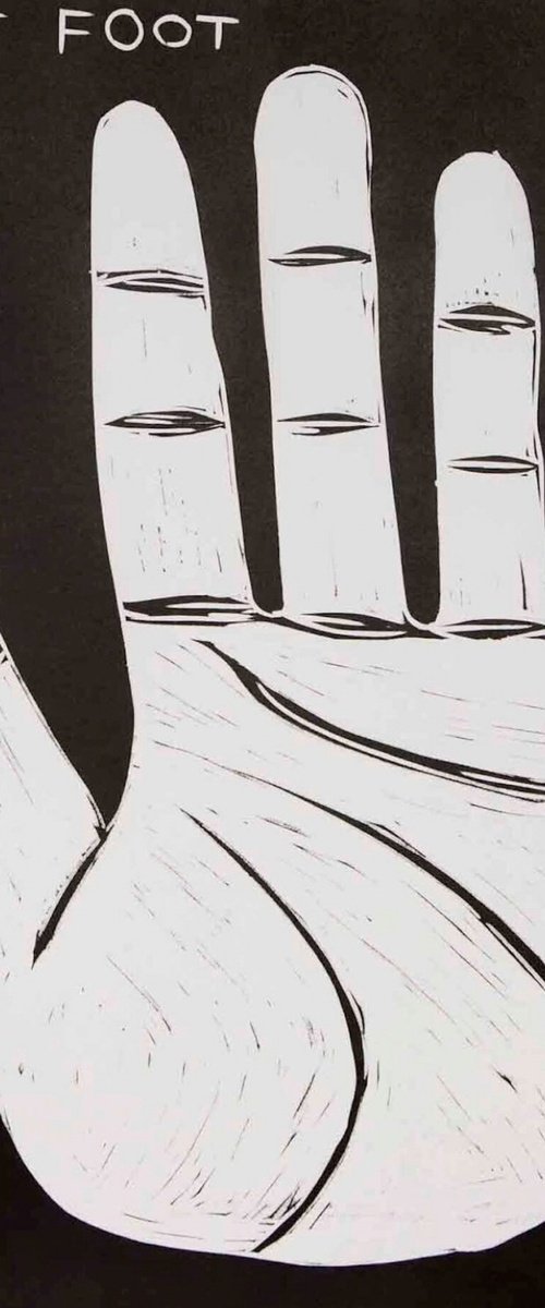 Left Foot by David Shrigley
