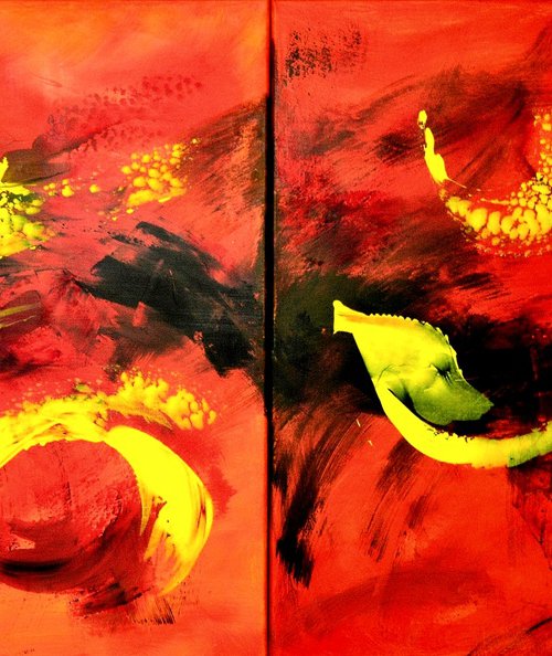 La danse du feu by Isabelle Vobmann