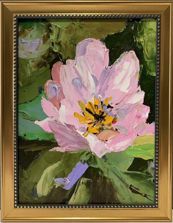 Pink flower.