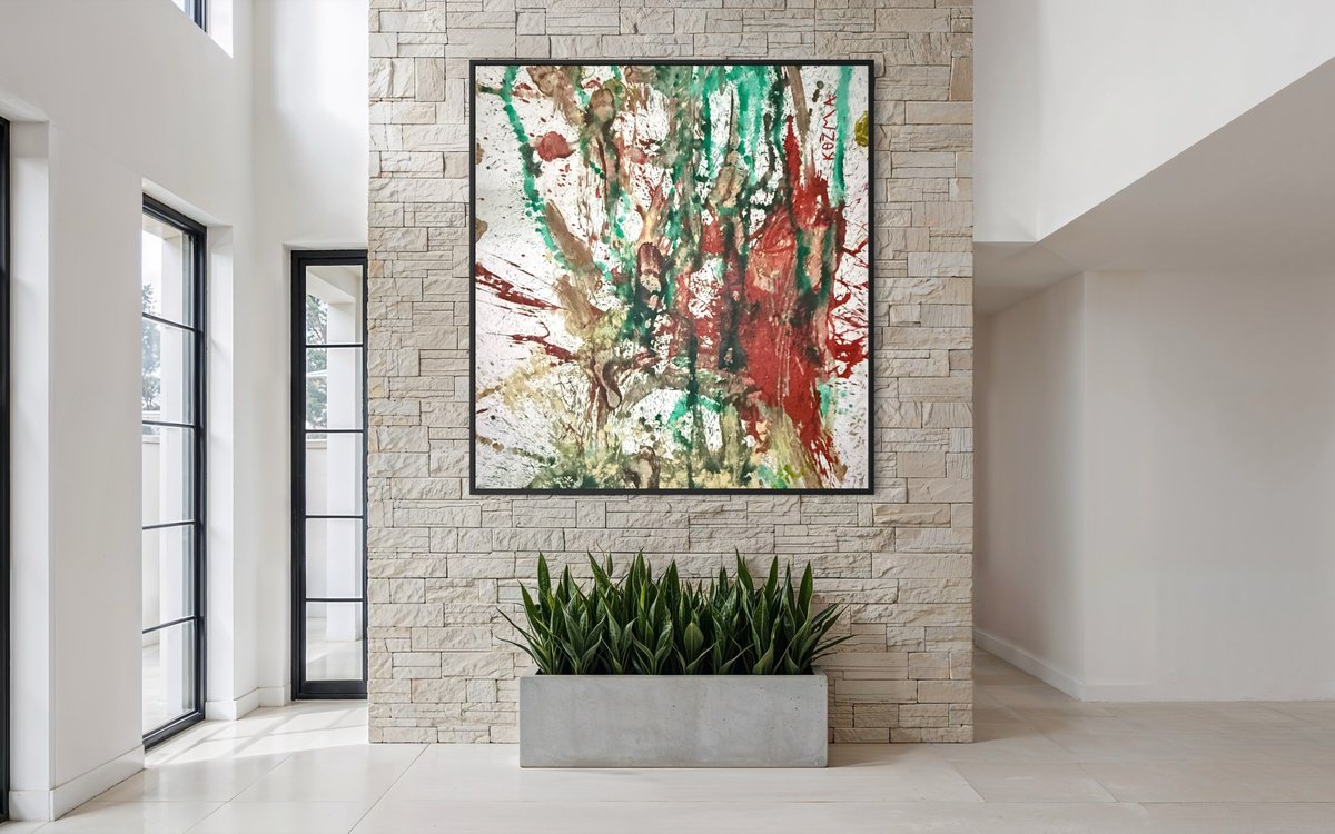 Broken Mirror By Paolo Kozma, 61 X 66, Artwork For Sale On Artfinder