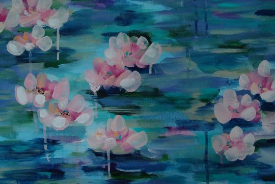 Lilies on the Pond - 28