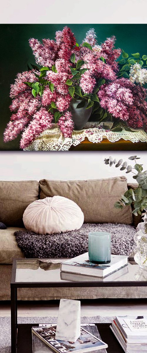 The smell of lilac by Aleksandr Neliubin