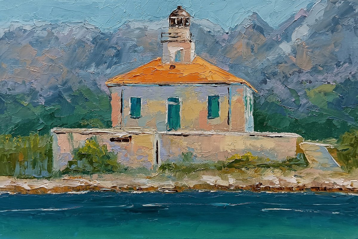 Croatian lighthouse. Adriatic by Marinko S?aric