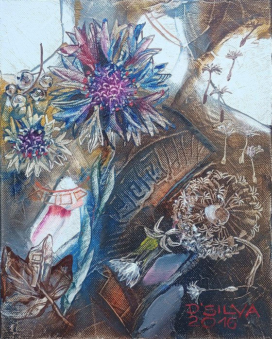 Cornflower and Dandelion