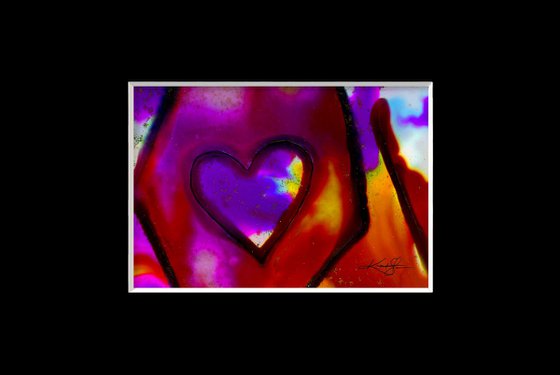 Magical Heart 896 - Abstract art by Kathy Morton Stanion