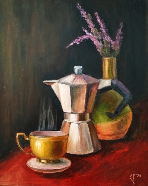 Madam's Coffee by Olena Kucher