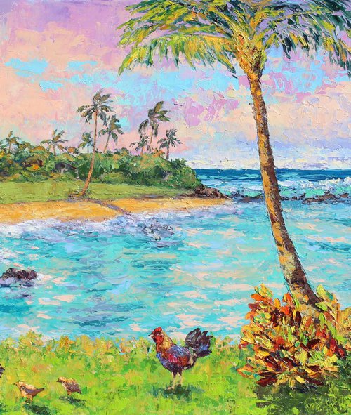 Kukui'ula Bay by Kristen Olson Stone