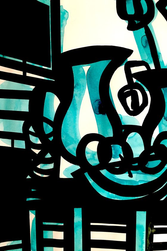 Still Life in Blue