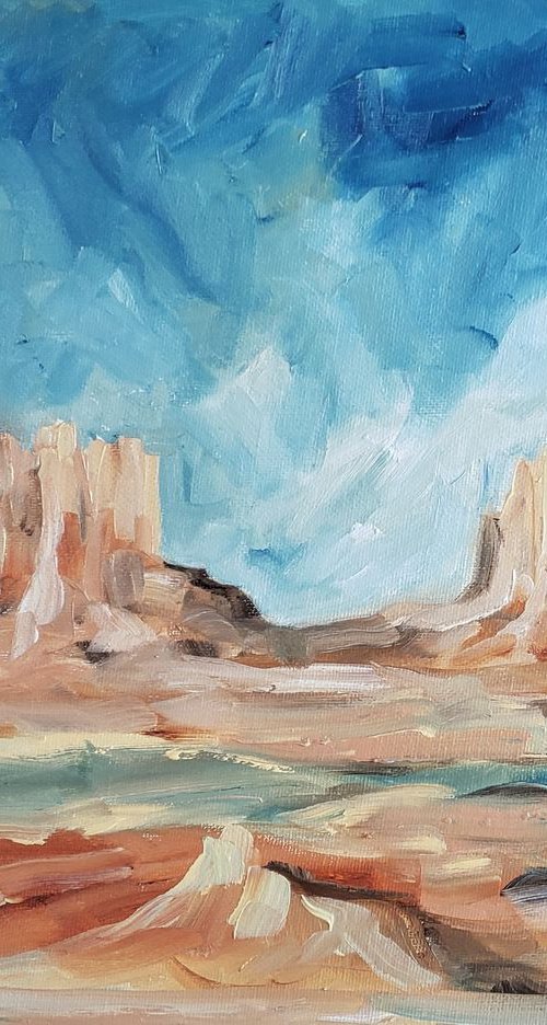 Landscape - Desert - "Monument Valley" by Katrina Case
