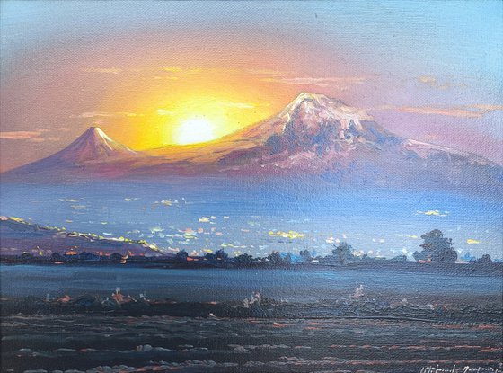 Ararat at Sunset