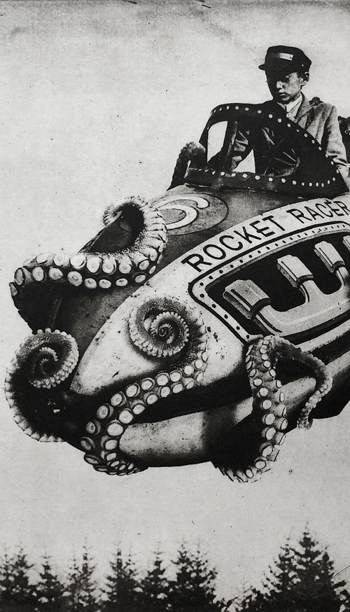 Exterior No.15: The Boy and The Rocket Racer by Jaco Putker