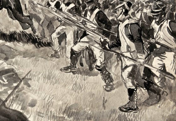 General A.P. Ermolov's counterattack