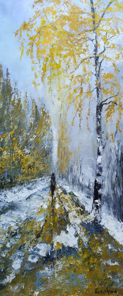 Walking through winter by Maria Karalyos